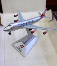 1/400 Airplane Model 747-200 VIRGIN VIRGIN Airplane Boeing Guest Airplane Alloy Airplane Model Airpl