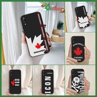 Huawei Y6 Y6P Y7 Pro Prime 2018 2019 2020 Case With icon Dsquare2 Maple Leaf Image