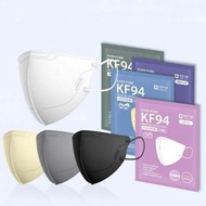 韓國直送 - 韓國製 Ever Pure 2D V臉口罩 KF94 (1包5個) (WHITE 白色)
