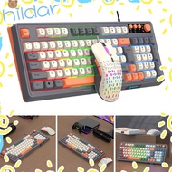 HLAR RAIKU T98 Keyboard, Luminous Backlight Keyboard Mouse Set,  USB Connection  Lighting 98 Key Lay