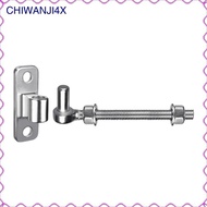 [chiwanji4x] Stainless Steel Gate Hinge J Bolt Hanger Rustproof for Farm Metal Fence DIY Driveway Ba