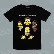 2025 Pub Simpson Barney Homer Bohemian Rhapsody Queen Music Lenny Carl Tshirt
