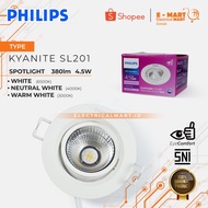 Philips LED Downlight Kyanite SL201 4.5w 4.5 Watt Spotlight Floodlight