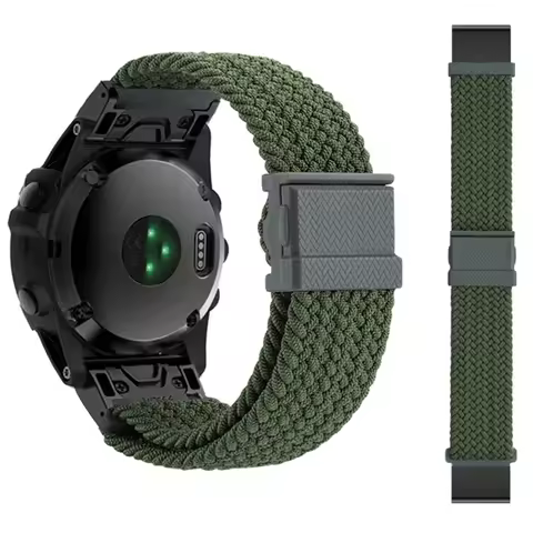 26 22mm Nylon QuickFit Straps For Garmin Instinct 2X Solar Epix Gen Pro 2(47 51mm) Watchband Bracele