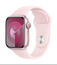 Apple Watch 9 GPS 粉紅色鋁金屬錶殼 45mm