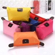 Women Pouch Bag Dompet Travel Make Up Toiletry Cosmetic Purse Dumpling bag cosmetic bag mini wallet multi-purpose bag Mini Korean Cosmetic Travel Makeup Storage Pouch Makeup Bag