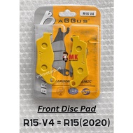 [BG] FRONT DISC BRAKE PAD Yamaha R15 V4 [ YZF155 2020 ] ( BJA ) Kulit Brek Depan YZF155D-A ( BJA1 ) 