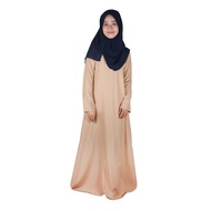 Jubah Abaya Terkini Fesyen Muslimah – SAMEERA Beige