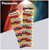 5ชิ้น Panasonic แบตเตอรี่ CR2032 3V button battery