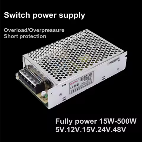 S-60-24 60W,24V 15V 12V 5V single output 24vdc power adapter meanwell power supply voltage