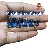 [STONE ONLY] Blue Mystical Stone Octagon Cutting