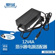 12v4a Display Power Adapter LCD Display 12V4A Monitoring Power Supply with Protection Universal Powe