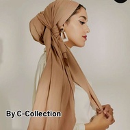 INSTANT TURBAN CERURTY PREMIUM/LOWKEY QWEEN HIJAB PARTY HIJAB MODERN INSTANT HIJAB/ TURBAN PASHMINA 