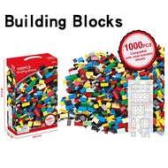 🇲🇾BabyTeru👶🏻1000pcs Mix Building Blocks lego Compatible Bricks Block Kids Toy Toys Police Engineer F