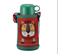 Tiger 虎牌 兒童兩用不鏽鋼真空保溫壺 600ml 獅子