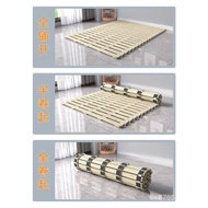 Floor-standing Low Table Breathable Mattress Bed Board Tatami ki9s Keel Bed Frame Skeleton Simple Mo