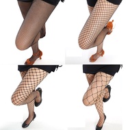 New Medium Grid Women Tights High Waist Stocking Fishnet Club Panty Knitting Net Pantyhose Trouser M