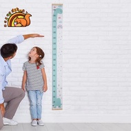 F Canvas Growth Chart for Kids -Unisex Kids Room Wall Decor -Measuring Height Chart-Wall Tape with H