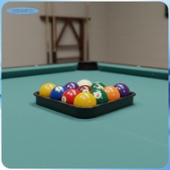 [xbnmpzi] Drop-Resistant 9-Ball Rack Standard Size Geometric Pool Rack Billiard Ball Racking Frame