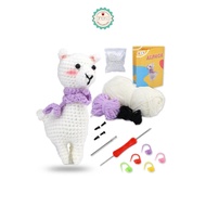 ANEKA - Kit Rajut Alpaca / Crochet Kit DIY / Pemula / Alat Rajut Set
