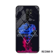 Softcase Kaca Glass Redmi 9 - JR38 - Case Redmi 9 - Casing hp Redmi 9 - Kesing hp Redmi 9- Case hp Redmi 9 - Softcase Redmi 9 - Silikon Redmi 9- Case hp - Kesing hp