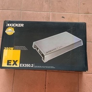 kicker 400watt 2 channel hi power amplifier