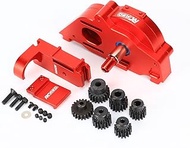RCAWD 57T 40Cr Steel Spur Gear Transmission Gearbox & Pinion Gears Set & Center Motor Mount for Typh