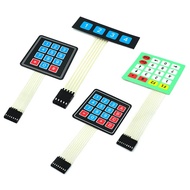 New 4 12 16 20 Key 4*4 Membrane Switch Keypad 1x4 3x4 4x4 4*5 Matrix Array Matrix Keyboard for ardui