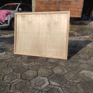 Frame Minimalist Damar Wood Frame/ Without Glass Size 50x50, 50x70, 50x75 & 70x70cm