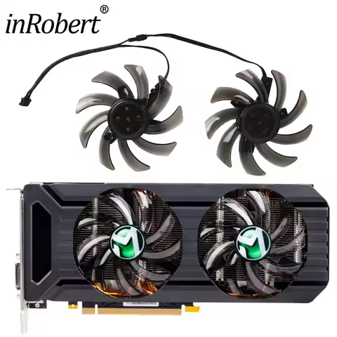 2pcs New 85mm FD7010H12S FDC10H12S9-C Cooler Fan Replace for Palit GeForce GTX 1070 Ti 1070 1060 108