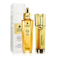 Guerlain嬌蘭 皇家蜂王乳平衡油3G(50ml)-國際航空版+雙導精華(50ml) 新版-國際航空版