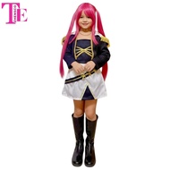 ZHENSCO Kpop Huntrix Demon Hunter Golden Mira Shimmering Jacket And Skirt Terno Kids Costume