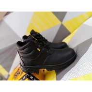 CLEARING WAREHOUSE Men's Caterpillar Steel Toe Cow Leather Safety Shoes Field Work Project Shoes