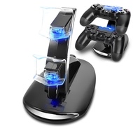 Dual LED USB Charger Charging Dock Stand Station for Sony PS4 Playstation 4 Games Controller Console
