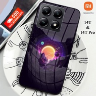 XIAOMI 14T & XIAOMI 14T PRO Glass Softcase - XIAOMI 14T & XIAOMI 14T PRO Mobile Phone Case [T72]