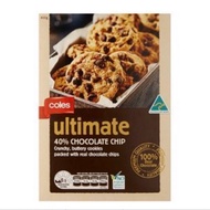 Coles Ultimate 40% Chocolate Chip Cookies 400g | Coles cookies | Cookies sedap
