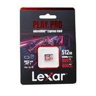 Lexar 雷克沙 Play Pro MicroSDXC Express 512G 高速記憶卡 公司貨 SWITCH2