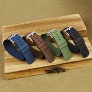 New Fluorine Rubber Watch Strap One Piece FKM Waterproof Universal Watch Strap  20mm/21mm/22mm