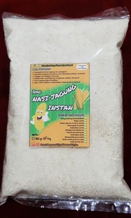 Beras Nasi Jagung PUTIH Instan | Ampok. [1 kg]