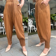 PleatByNisa A809 กางเกงอัดพลีทผ้าพรีเมียม เนื้อผ้าคุณภาพ Polyester100%