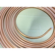 Aircon Copper Paip Coil (Made by Daikin with Sirim) Aircond Copper Tube 1/4 2hun 3/8 3hun 1/2 4hun In Feet