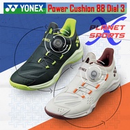 Yonex Power Cushion 88 Dial 3 Light Beige Wide 4E New Badminton Shoes Face Without Rope