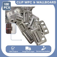 100PCS Wpc Wallboard & Wallpanel Clips WPC panel and wallpanel board clips 36mm x 50mm