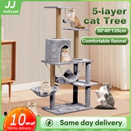 Cat Tree House Cat Climbing Frame Luxury Double Space Capsule Cat Nest Multifunctional Integrated