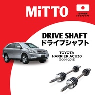 Mitto Drive Shaft Japan Toyota Harrier ACU30 2004-2013