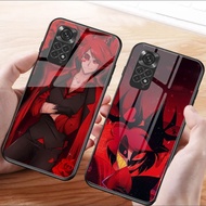 Hazbin Hotel 06 Glass Phone Case For Xiaomi Redmi Note 13 Pro Plus 12 4G 11 10 5G 9 Cover