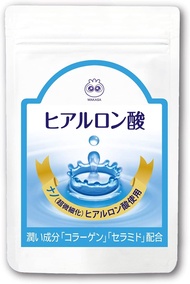 Wakasa Seikatsu Hyaluronic Acid 31 grains (1 month supply) 1 grain per day Nano (ultra-low molecular) hyaluronic acid Low molecular weight hyaluronic acid Collagen Elastin Vitamin E Mucin Lactoferrin Evening primrose oil combination-YG2308若狭生活玻尿酸 31粒（1个月供