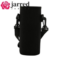 JARRED Sport Cup Covers Bag, 18/36/64oz Strap Water Bottle Cover Bag, Holder Pouch Black Insulated N