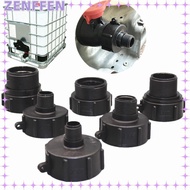 ZENFFEN IBC Tank Adapter, Plastic Accessories IBC Ton Barrel Connector,  Fitting IBC Fine Thread Hos