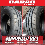 RADAR TIRES 195R15C 205/70R15C 215/70R15C 205/65R16C 235/65R16C 235/60R17C 8PLY ULTR HEAVY DUTY